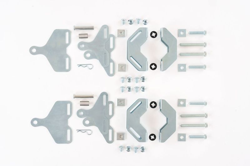 Clamp-On Gate Hinge Set (2)
